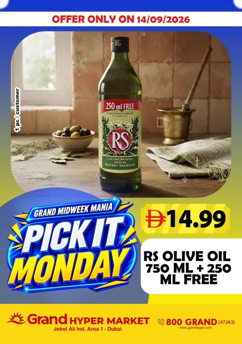 Grand Hypermarket weekly ad Sep 14 – Sep 15, 2026 – page 1