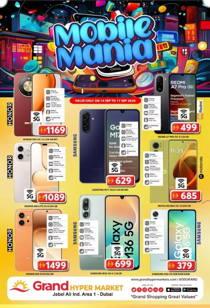 Grand Hypermarket weekly ad Sep 14 – Sep 18, 2026 – page 1