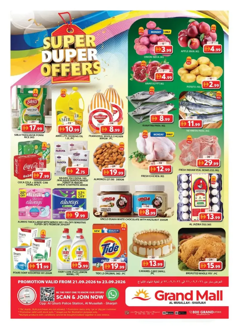 Grand Hypermarket weekly ad Sep 21 – Sep 24, 2026 – page 1