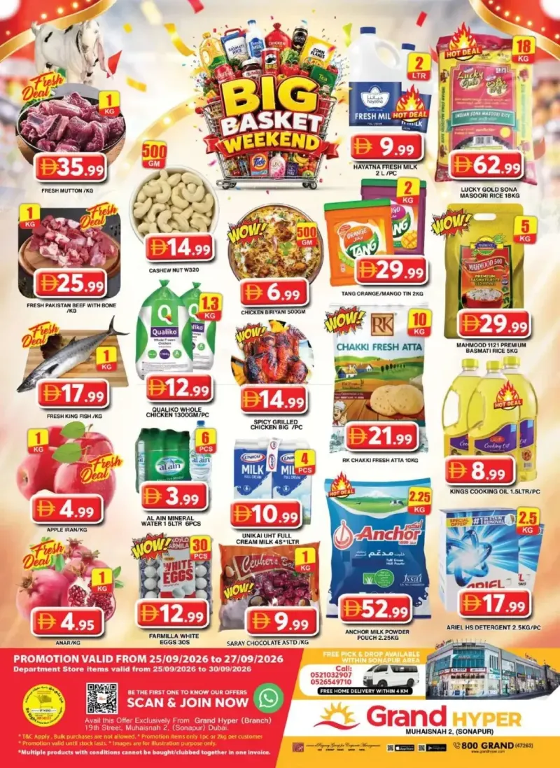 Grand Hypermarket weekly ad Sep 25 – Sep 28, 2026 – page 1
