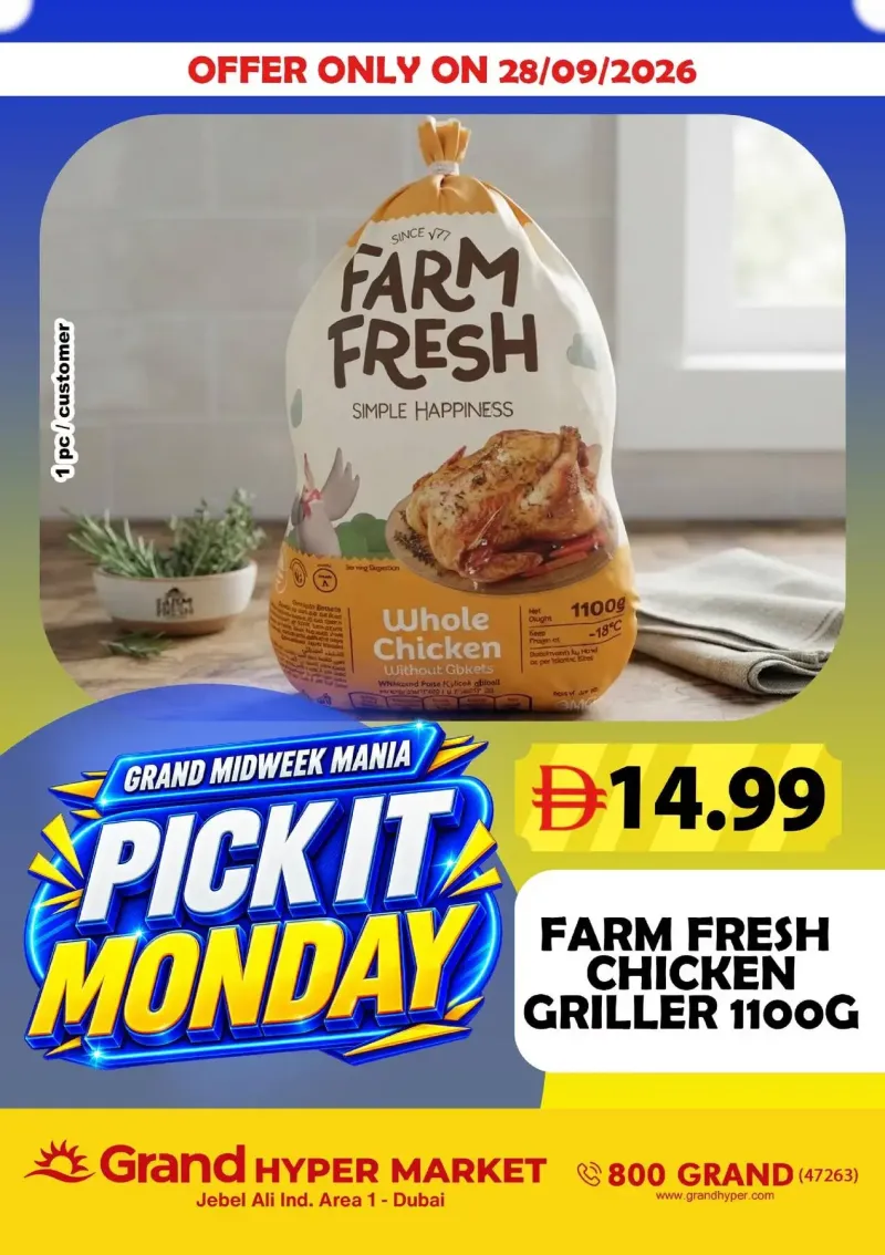 Grand Hypermarket weekly ad Sep 28 – Sep 29, 2026 – page 1