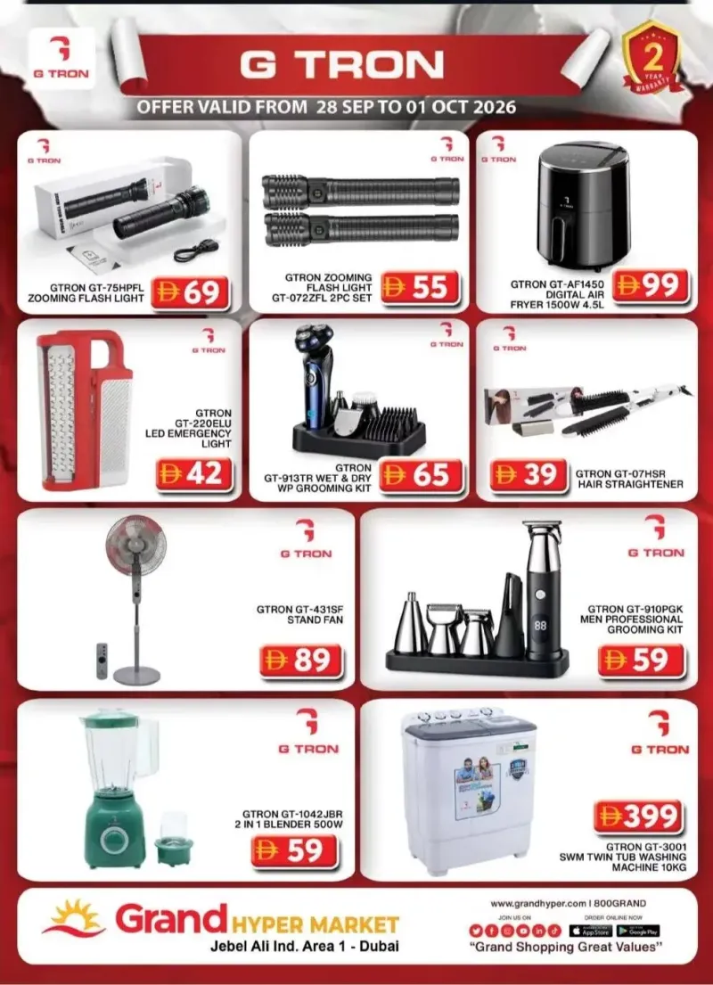 Grand Hypermarket weekly ad Sep 28 – Oct 2, 2026 – page 1