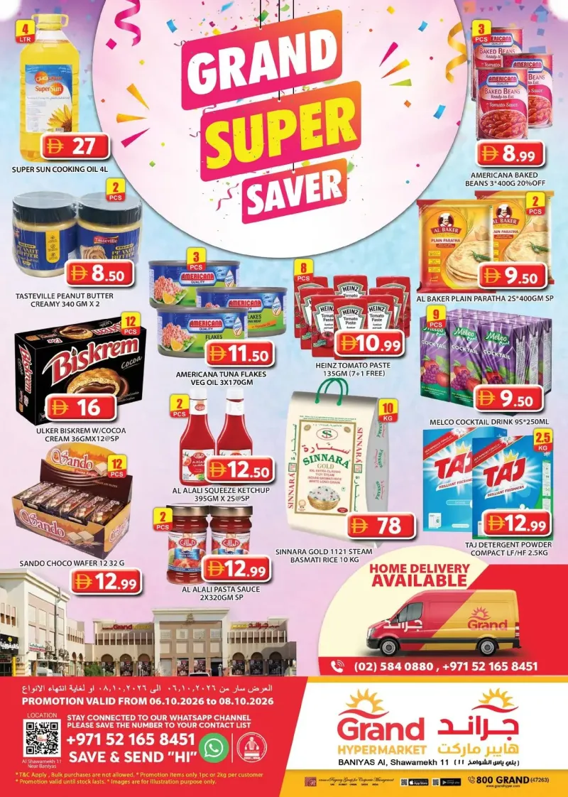 Grand Hypermarket weekly ad Oct 6 – Oct 9, 2026 – page 1