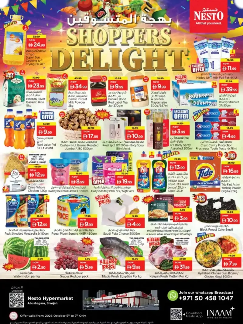 Nesto weekly ad Oct 7 – Oct 8, 2026 – page 1