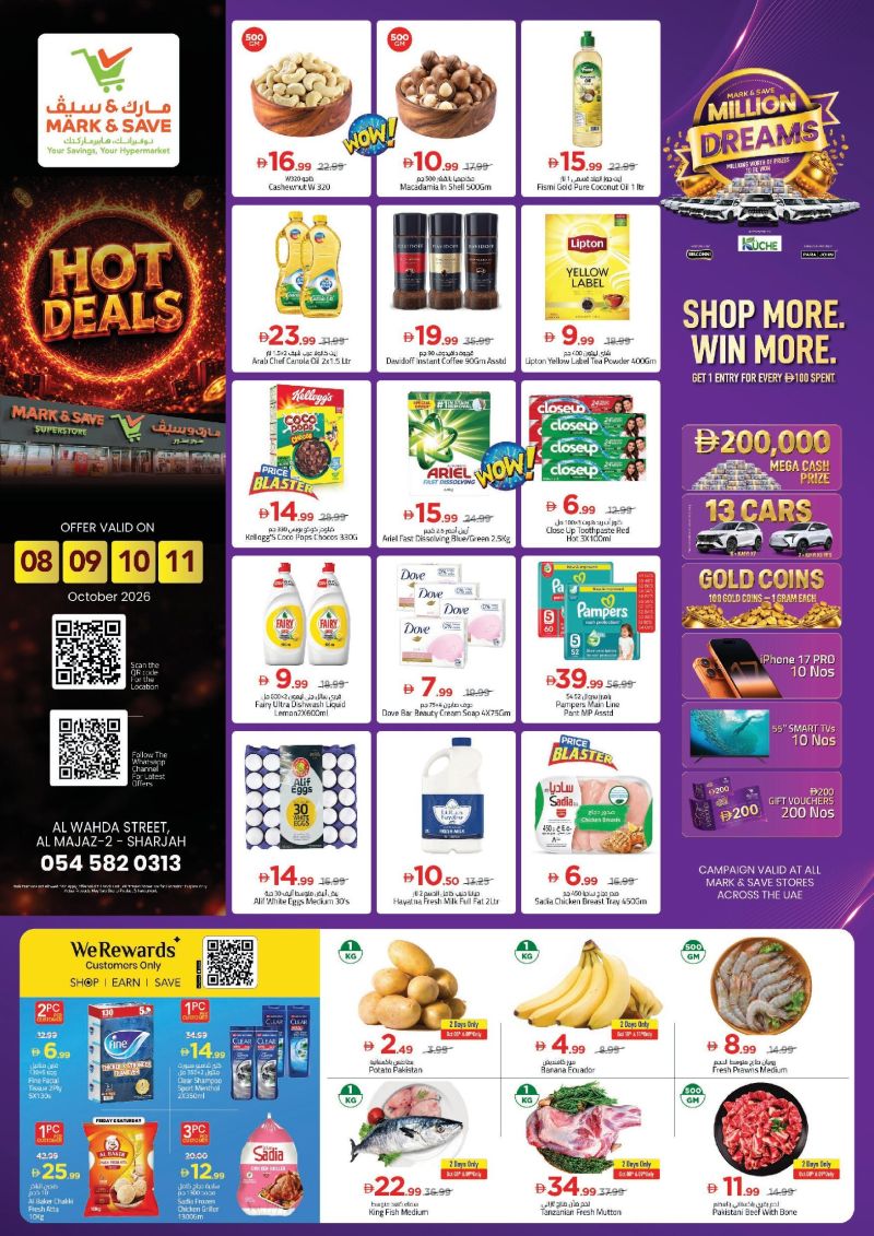 Mark & Save UAE weekly ad Oct 8 – Oct 11, 2026 – page 1