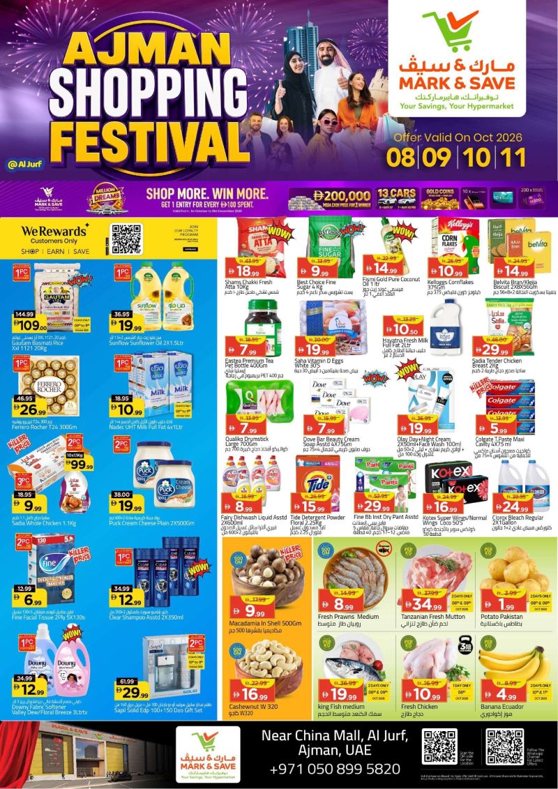 Mark & Save UAE weekly ad Oct 8 – Oct 11, 2026 – page 1