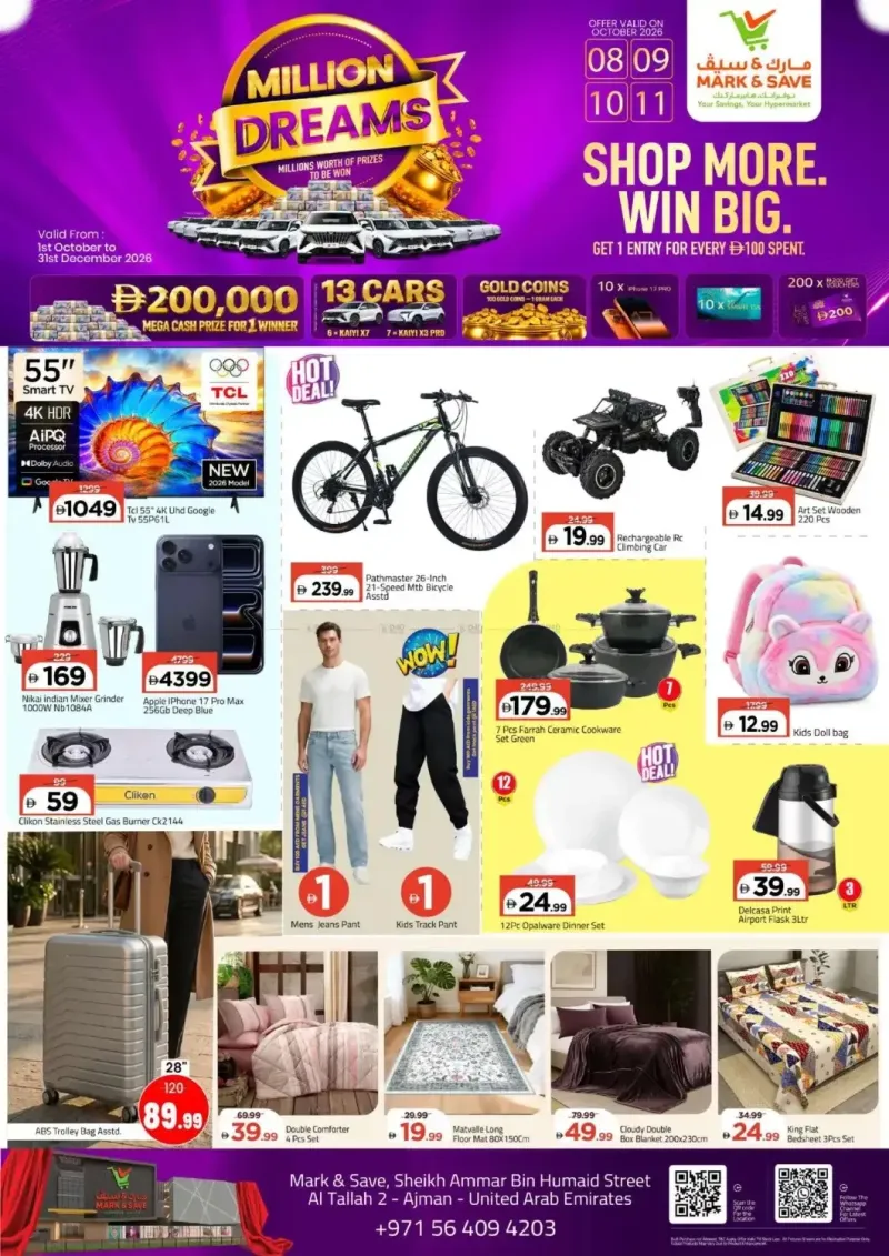 Mark & Save UAE weekly ad Oct 8 – Oct 12, 2026 – page 1