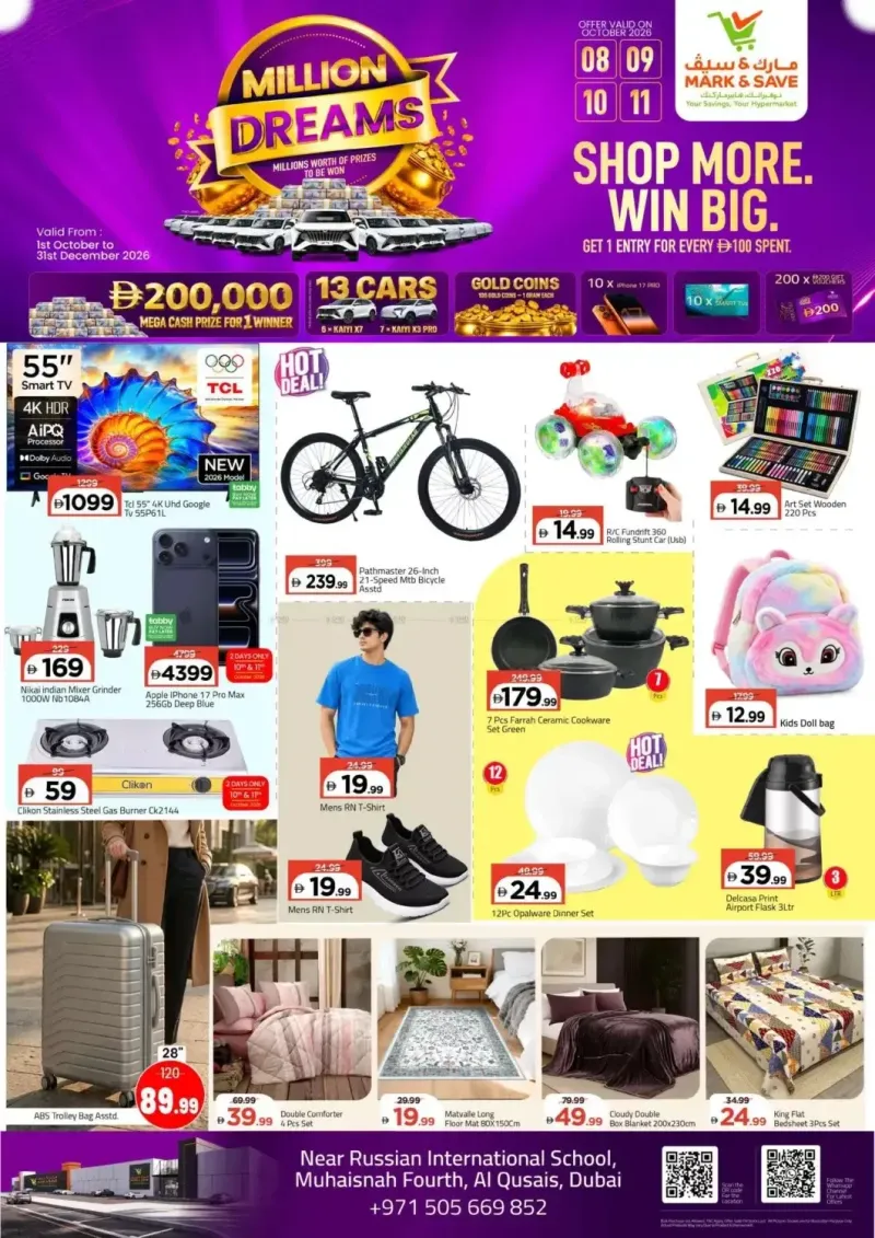 Mark & Save UAE weekly ad Oct 8 – Oct 12, 2026 – page 1