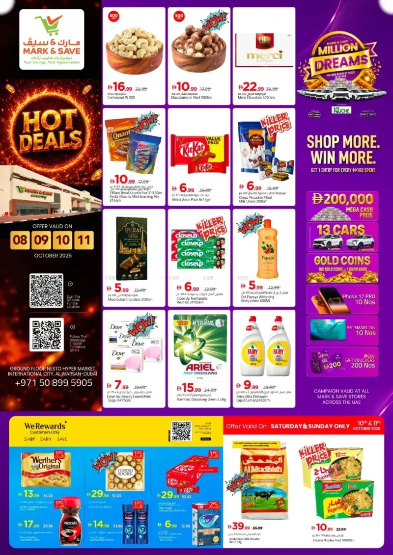 Mark & Save UAE weekly ad Oct 8 – Oct 12, 2026 – page 1