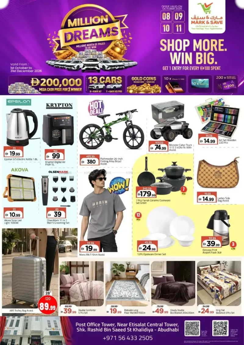 Mark & Save UAE weekly ad Oct 8 – Oct 12, 2026 – page 1