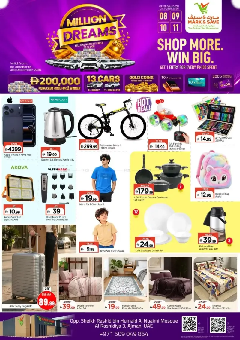 Mark & Save UAE weekly ad Oct 8 – Oct 12, 2026 – page 1