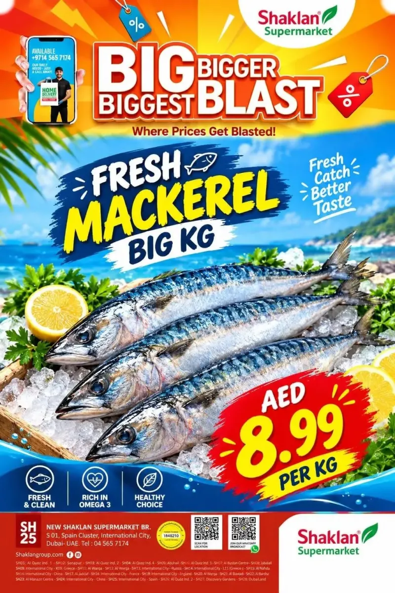 Shaklan weekly ad Oct 9 – Oct 10, 2026 – page 1