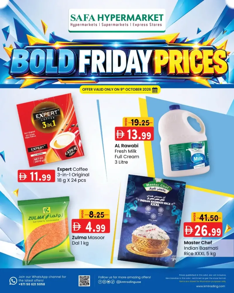 K.M. TRADING weekly ad Oct 9 – Oct 10, 2026 – page 1
