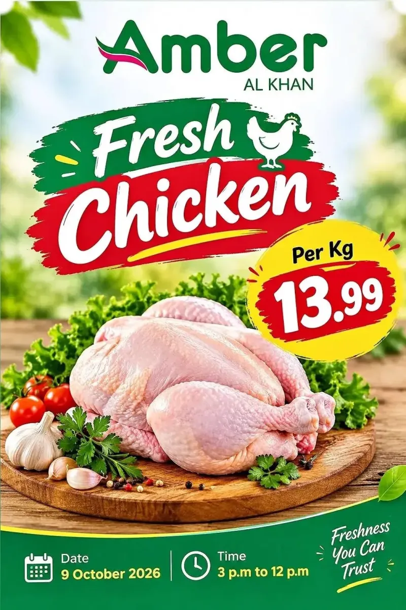 Amber weekly ad Oct 9 – Oct 10, 2026 – page 1