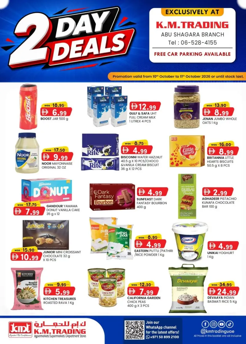 K.M. TRADING weekly ad Oct 10 – Oct 12, 2026 – page 1