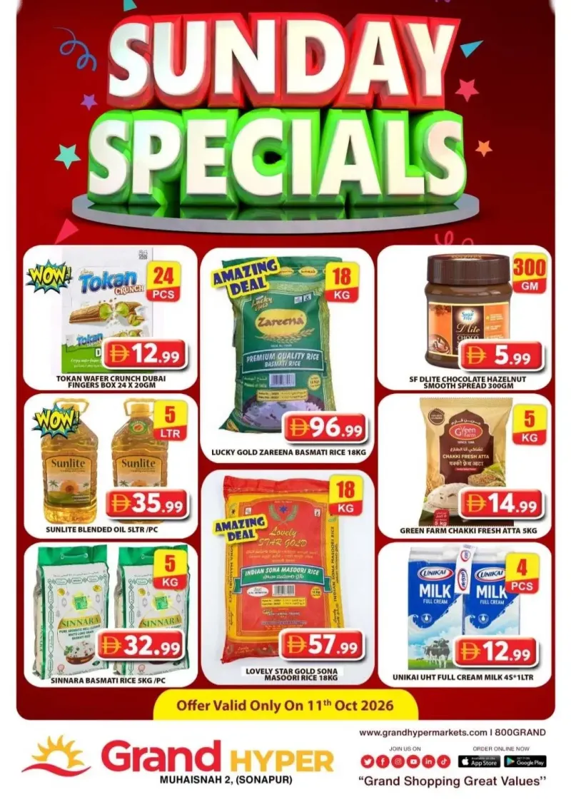 Grand Hypermarket weekly ad Oct 11 – Oct 12, 2026 – page 1