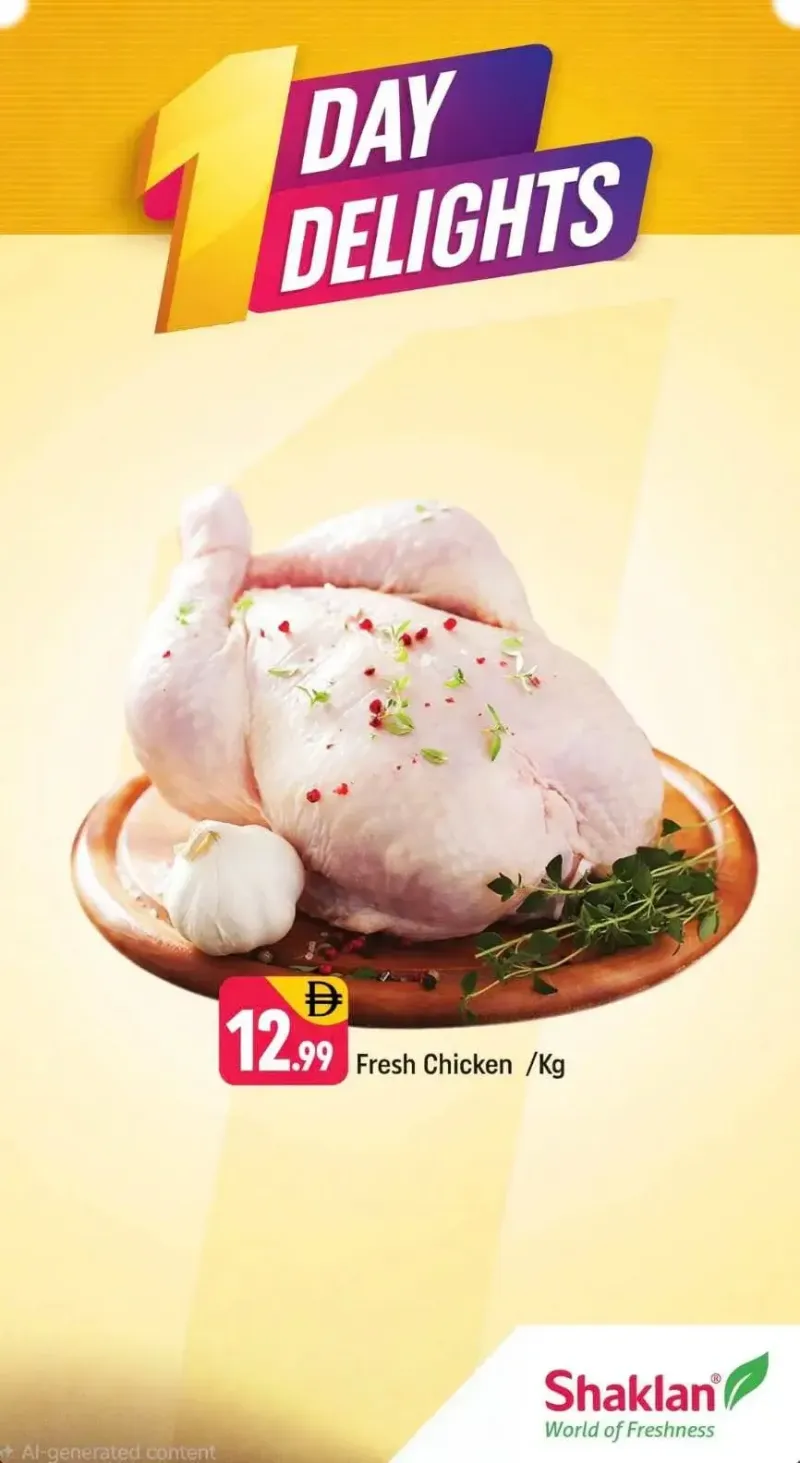 Shaklan weekly ad Oct 11 – Oct 12, 2026 – page 1