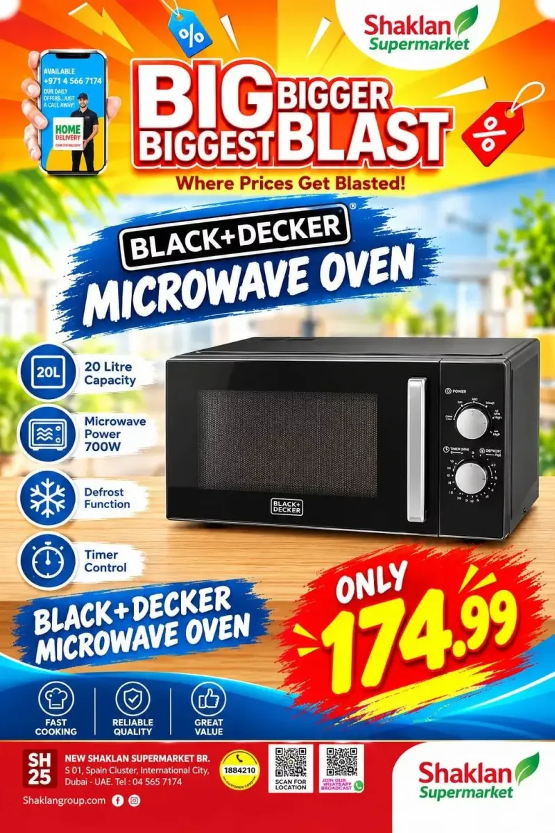 Shaklan weekly ad Oct 11 – Oct 12, 2026 – page 1
