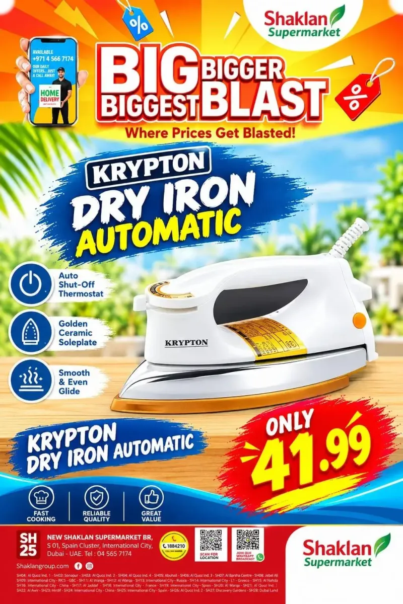 Shaklan weekly ad Oct 11 – Oct 12, 2026 – page 1
