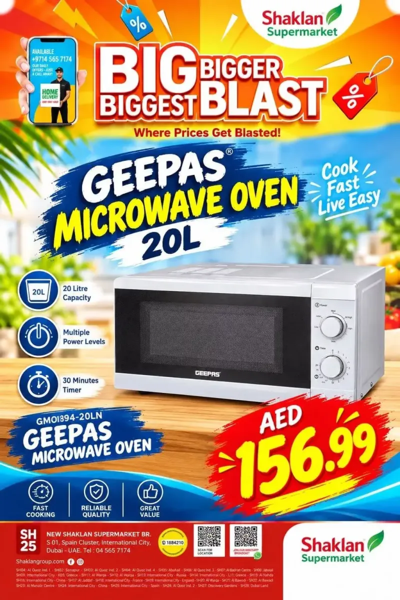 Shaklan weekly ad Oct 11 – Oct 12, 2026 – page 1