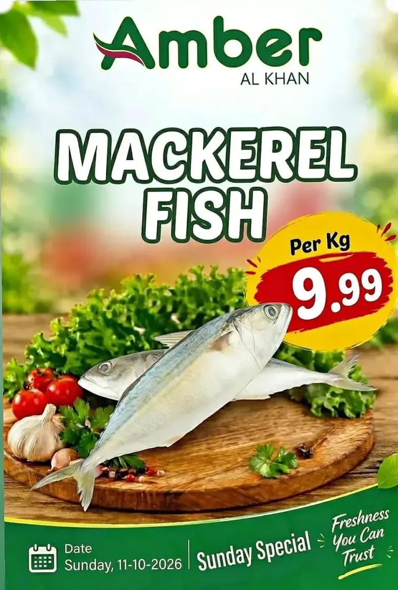 Amber weekly ad Oct 11 – Oct 12, 2026 – page 1