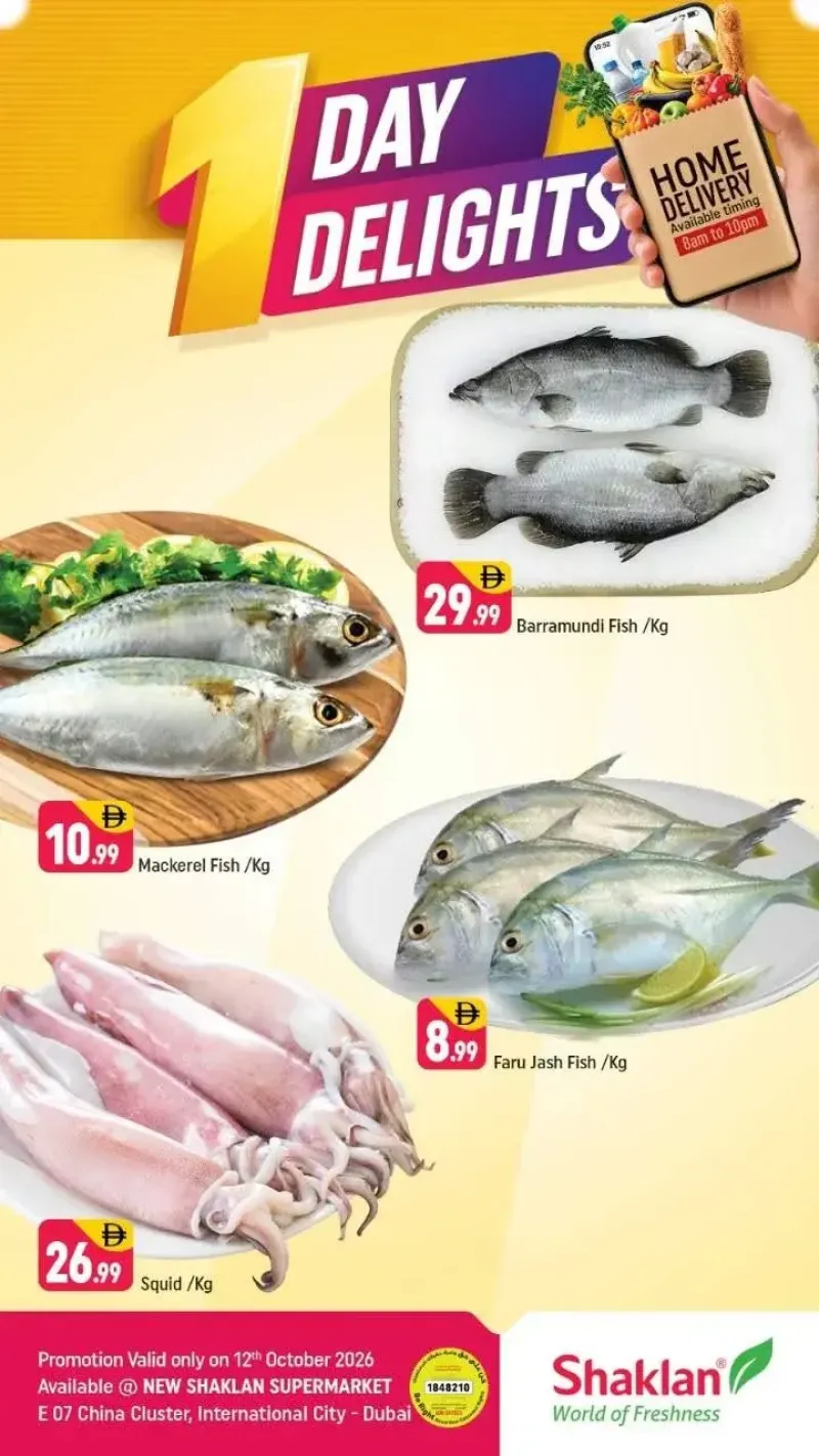 Shaklan weekly ad Oct 12 – Oct 13, 2026 – page 1