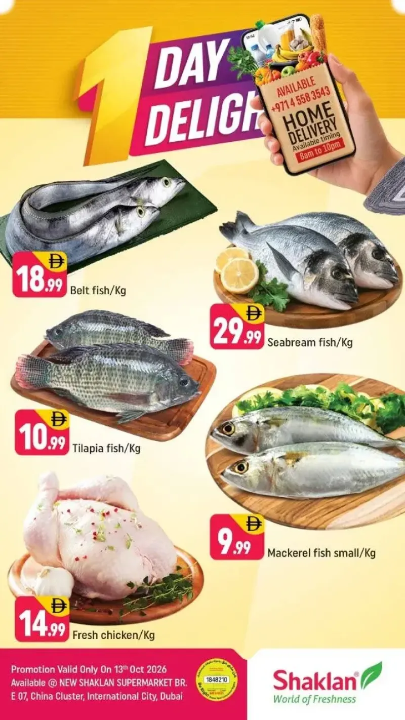 Shaklan weekly ad Oct 13 – Oct 14, 2026 – page 1