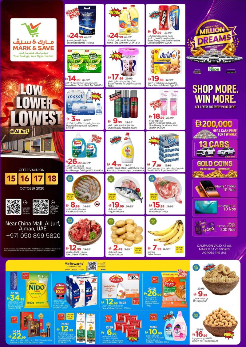 Mark & Save UAE weekly ad Oct 15 – Oct 18, 2026 – page 1
