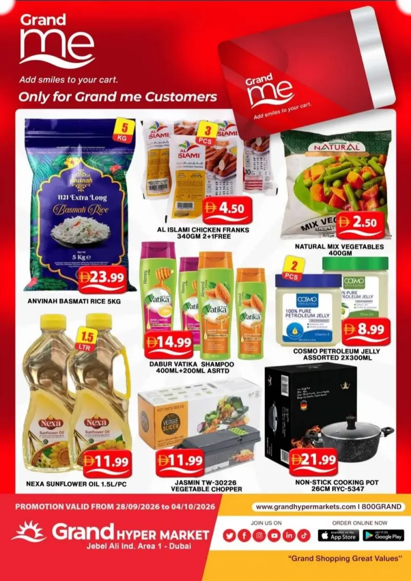 Grand Hypermarket weekly ad Sep 27 – Oct 4, 2026 – page 1