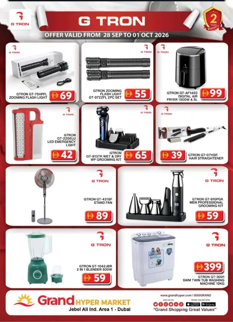 Grand Hypermarket weekly ad Sep 27 – Oct 1, 2026 – page 1