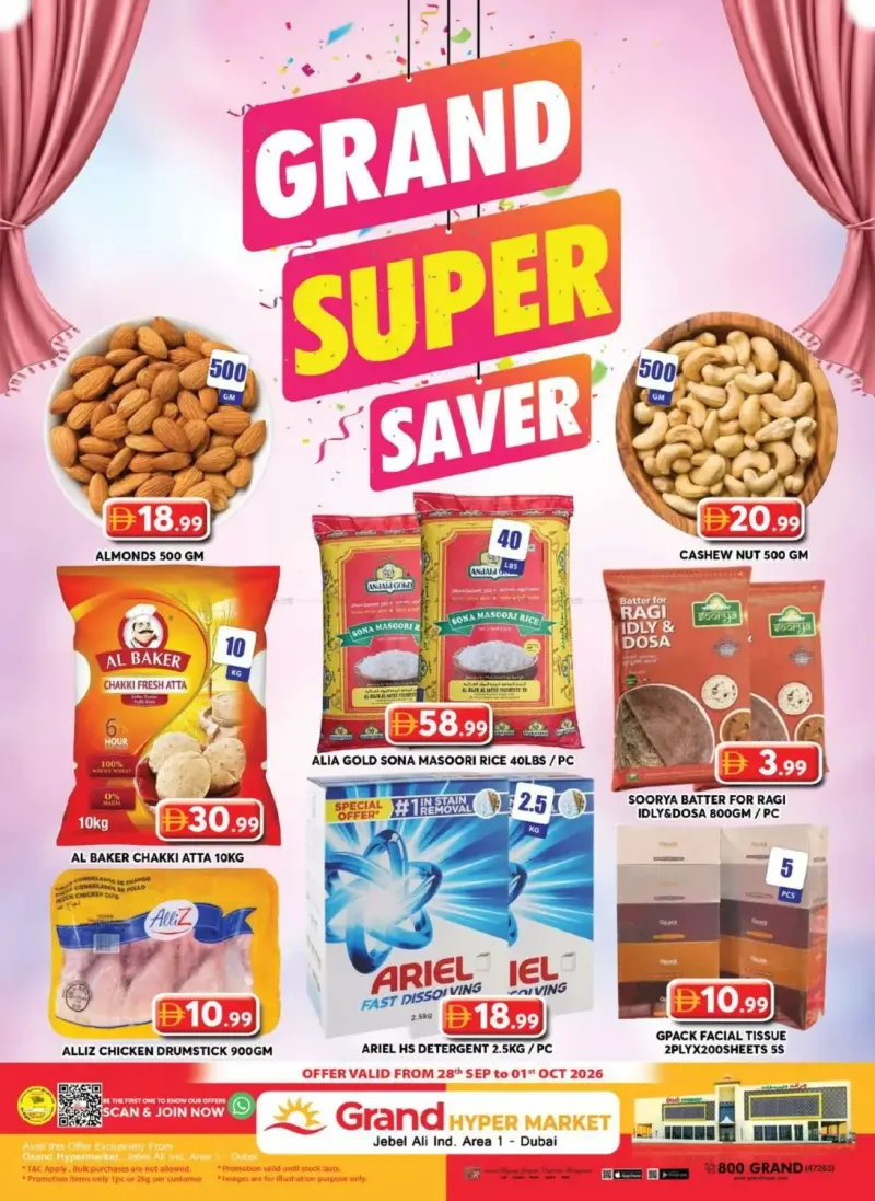 Grand Hypermarket weekly ad Sep 27 – Oct 1, 2026 – page 1