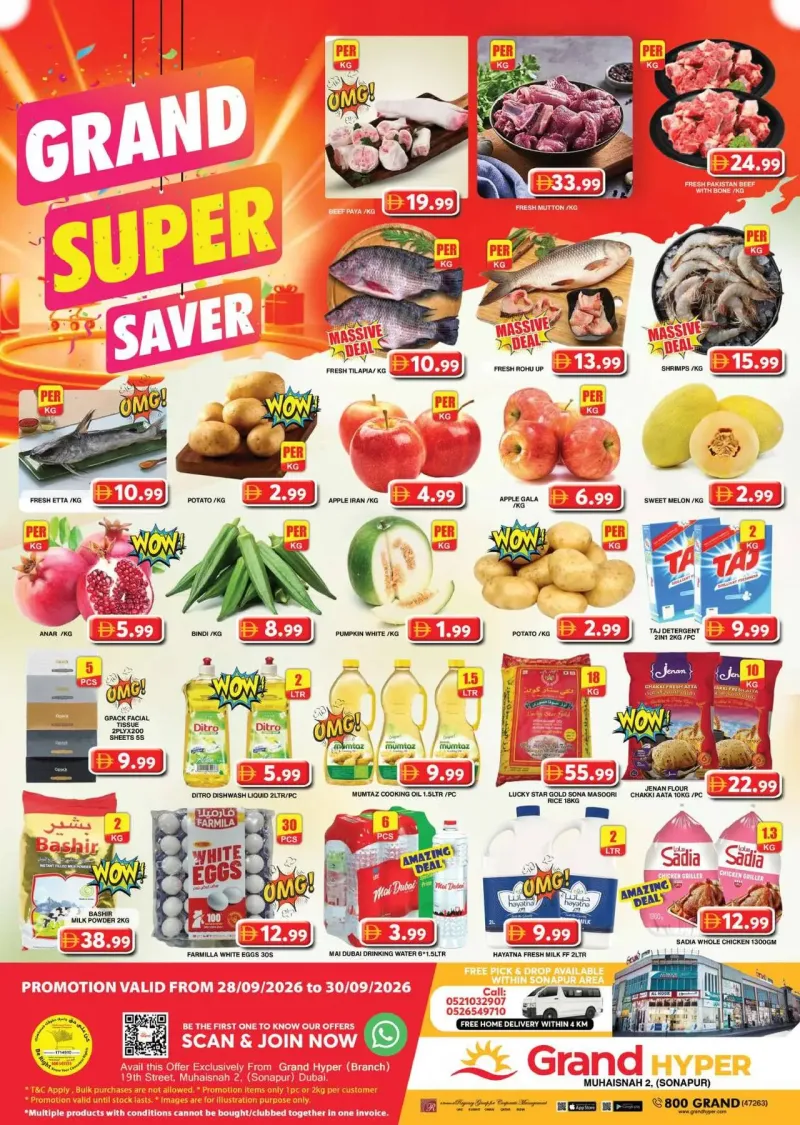 Grand Hypermarket weekly ad Sep 27 – Sep 30, 2026 – page 1