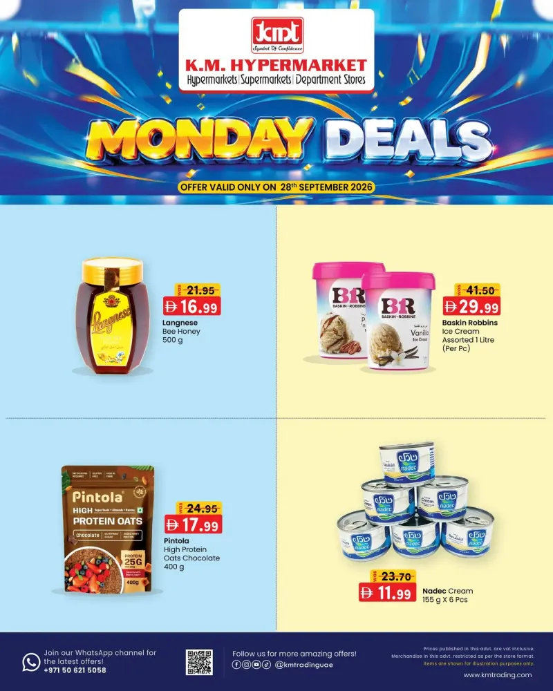 K.M. TRADING weekly ad Sep 27 – Sep 28, 2026 – page 1