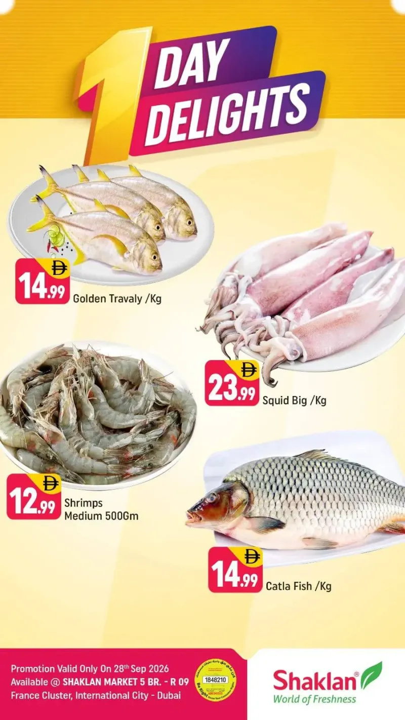Shaklan weekly ad Sep 27 – Sep 28, 2026 – page 1