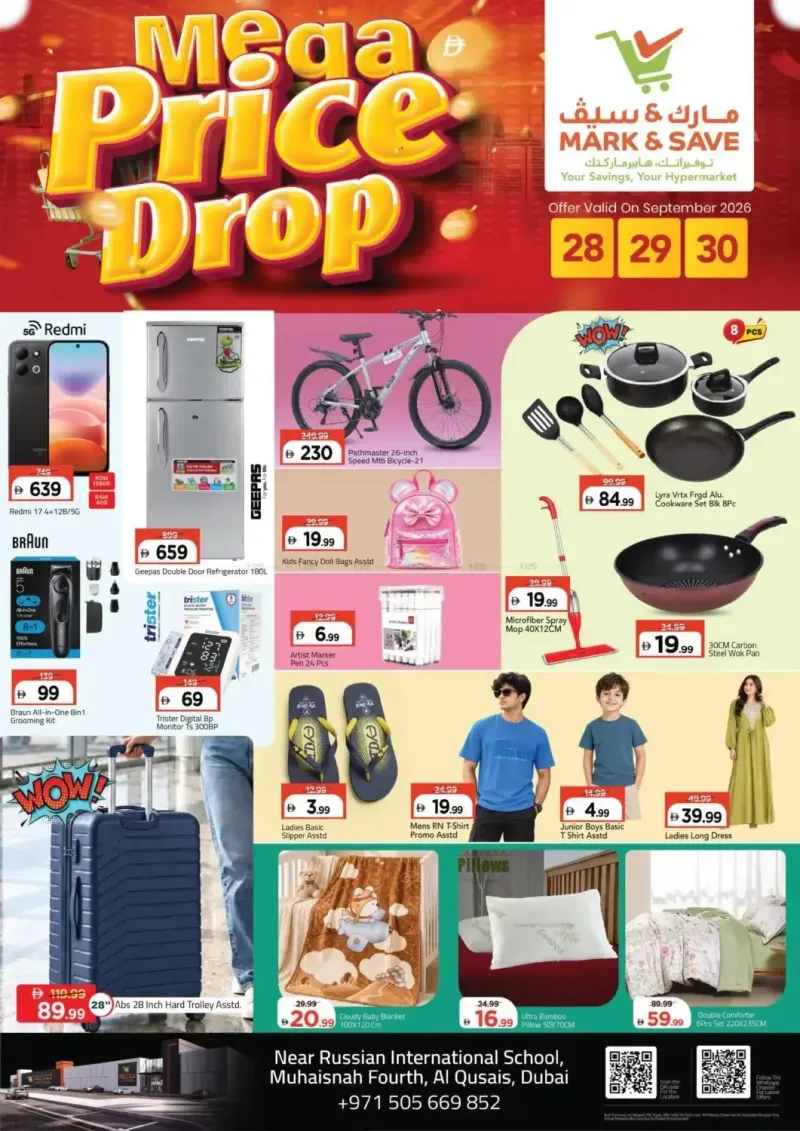 Mark & Save UAE weekly ad Sep 27 – Sep 30, 2026 – page 1
