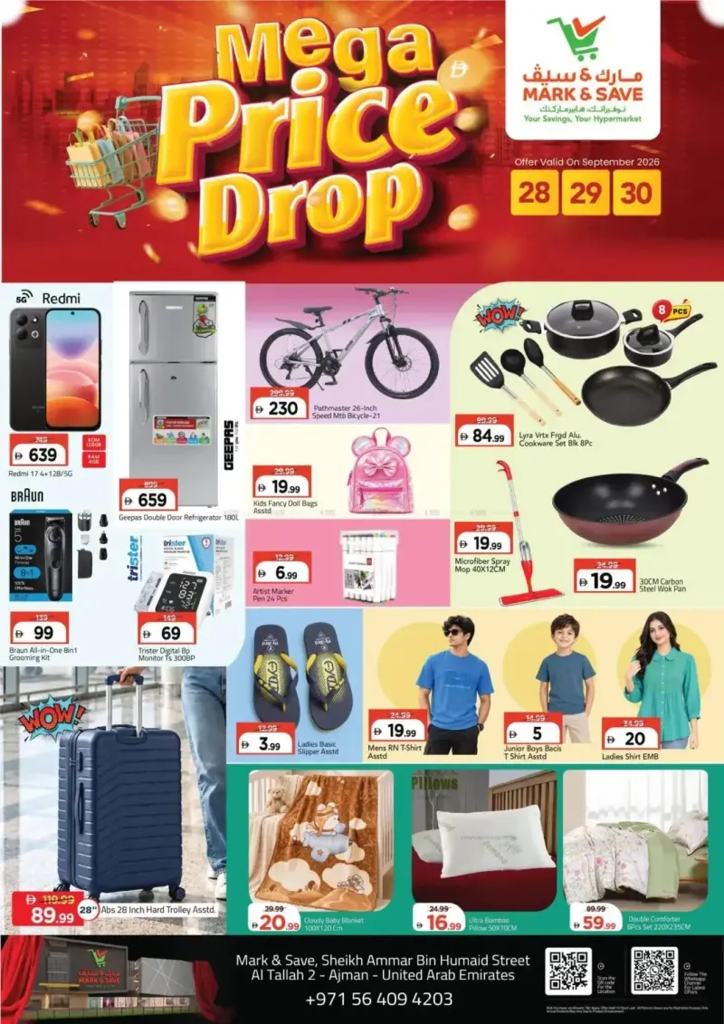 Mark & Save UAE weekly ad Sep 27 – Sep 30, 2026 – page 1