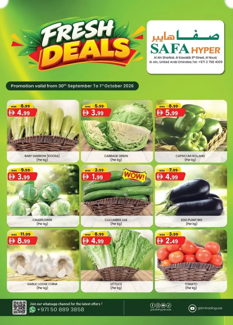 K.M. TRADING weekly ad Sep 29 – Oct 1, 2026 – page 1