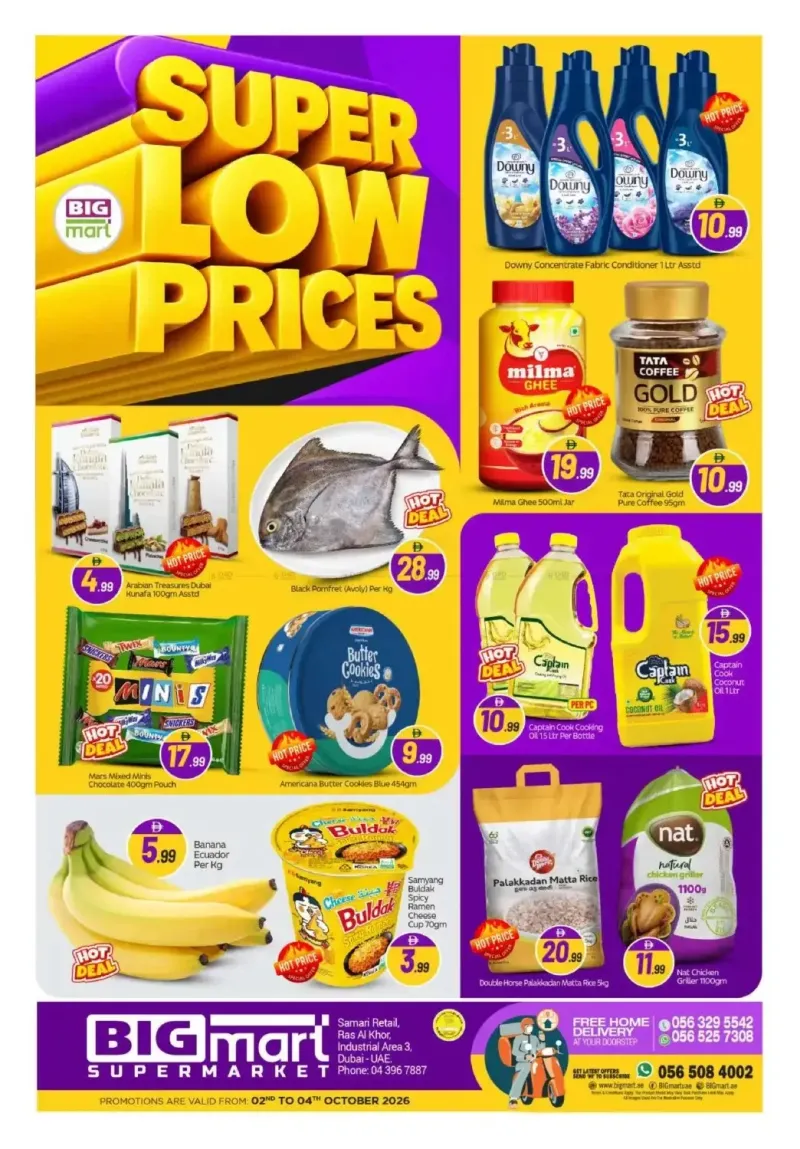 Bigmart weekly ad Oct 1 – Oct 4, 2026 – page 1