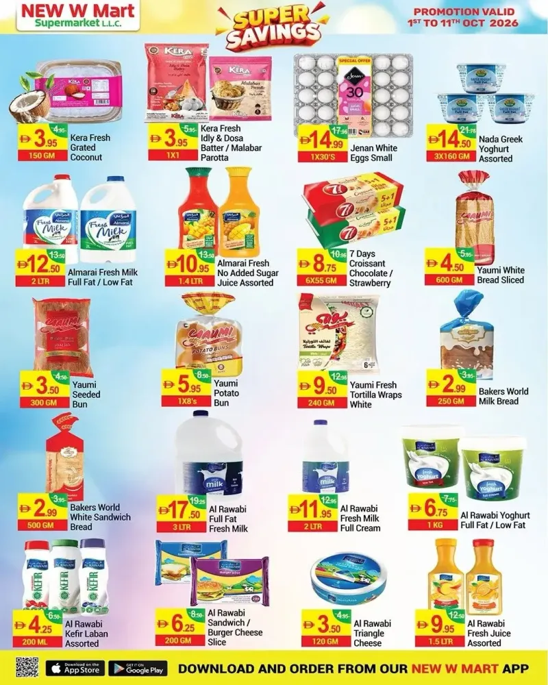 New W Mart weekly ad Sep 30 – Oct 11, 2026 – page 2