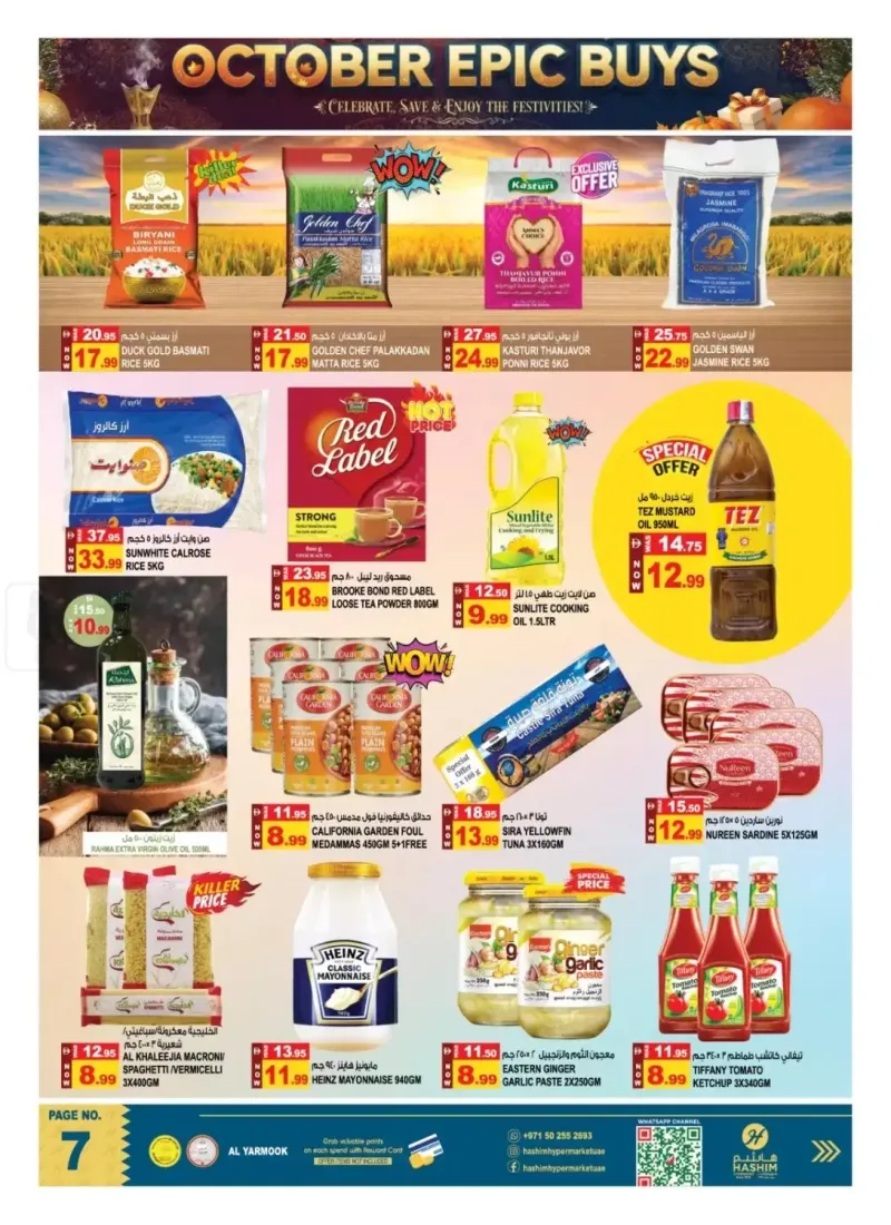 Hashim Hypermarket UAE weekly ad Sep 30 – Oct 4, 2026 – page 7