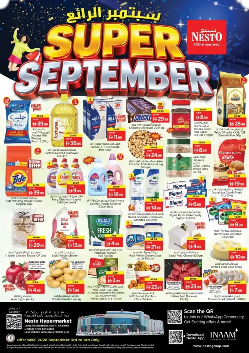 Nesto weekly ad Sep 3 – Sep 6, 2026 – page 1