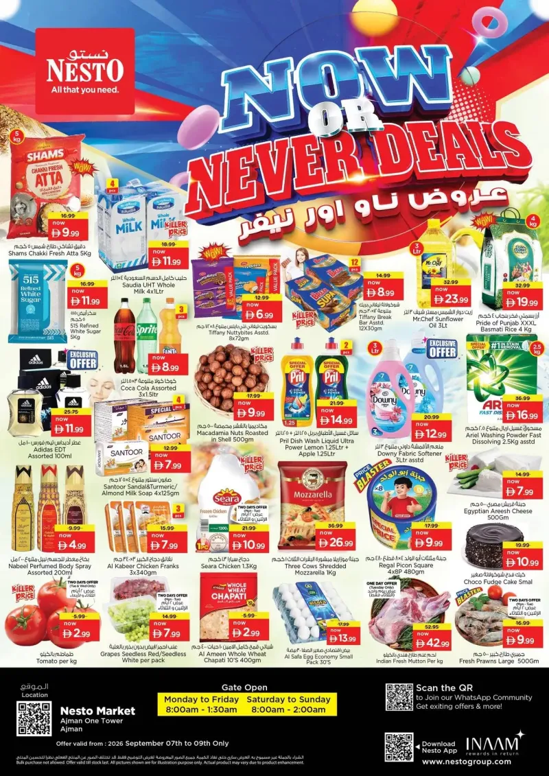 Nesto weekly ad Sep 6 – Sep 9, 2026 – page 1