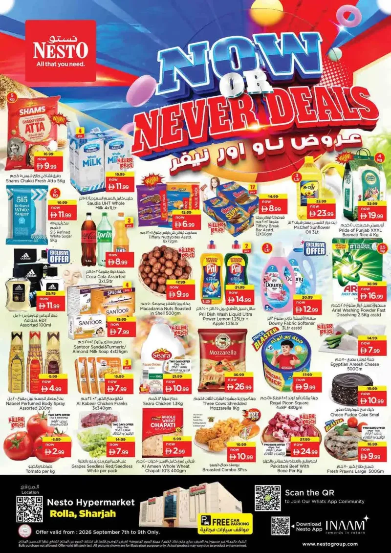 Nesto weekly ad Sep 6 – Sep 9, 2026 – page 1