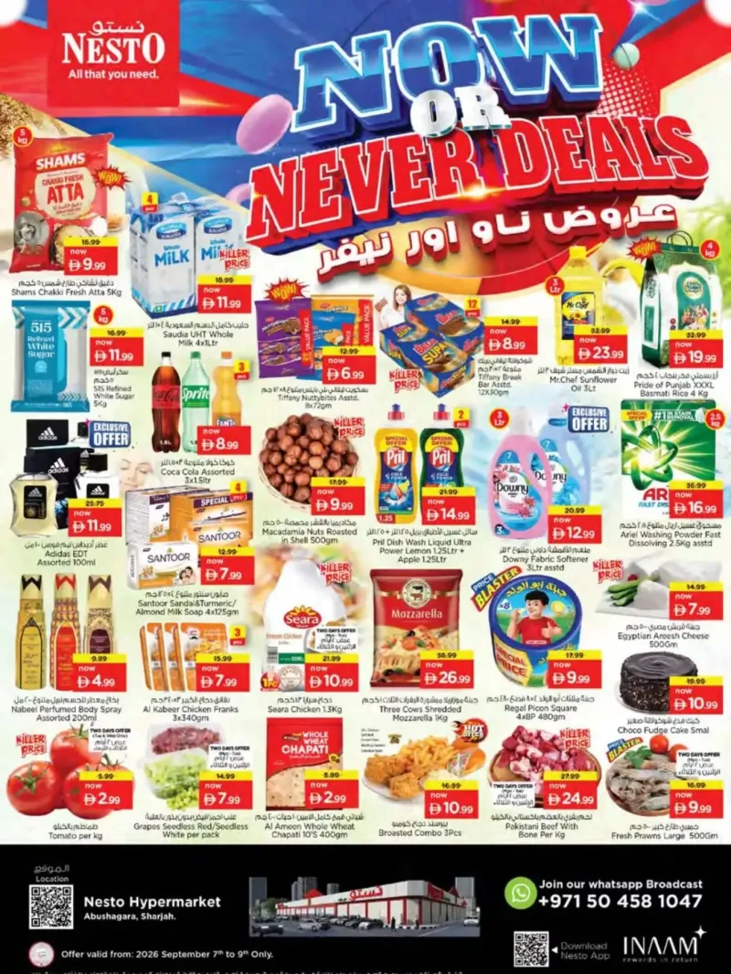 Nesto weekly ad Sep 6 – Sep 9, 2026 – page 1
