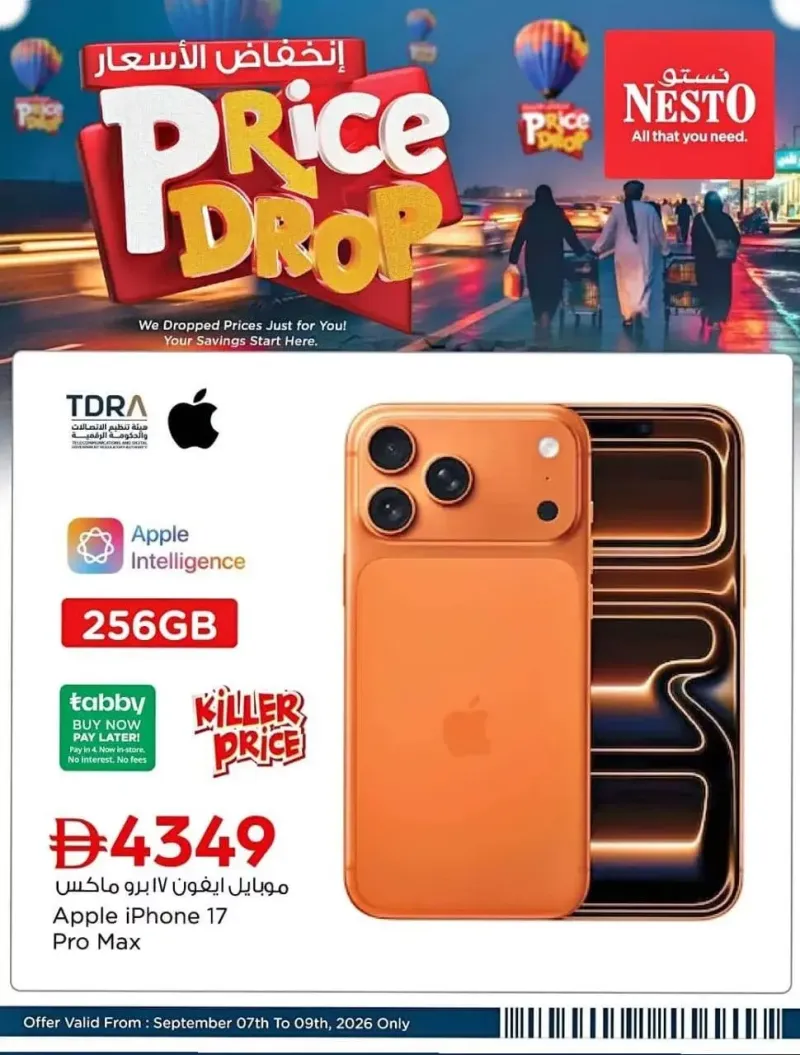 Nesto weekly ad Sep 6 – Sep 9, 2026 – page 1