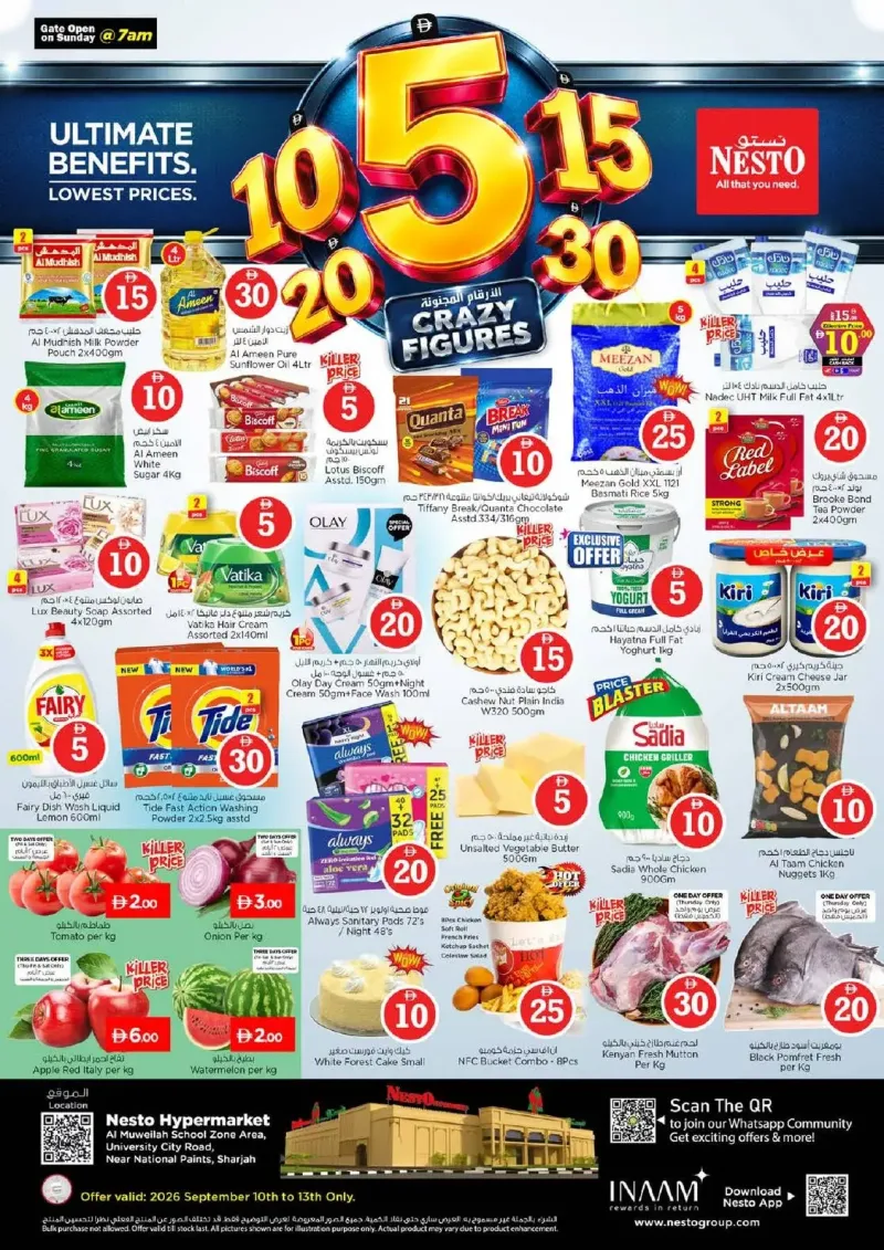 Nesto weekly ad Sep 9 – Sep 13, 2026 – page 1