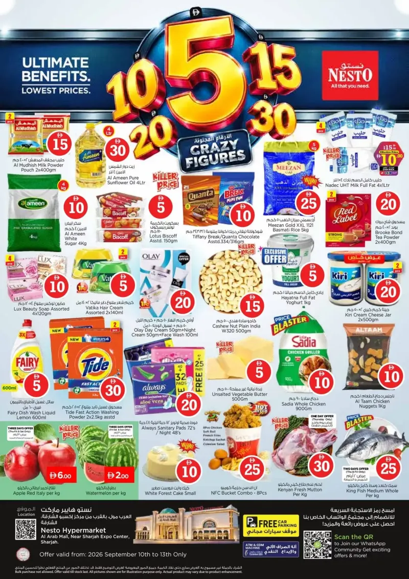 Nesto weekly ad Sep 9 – Sep 13, 2026 – page 1