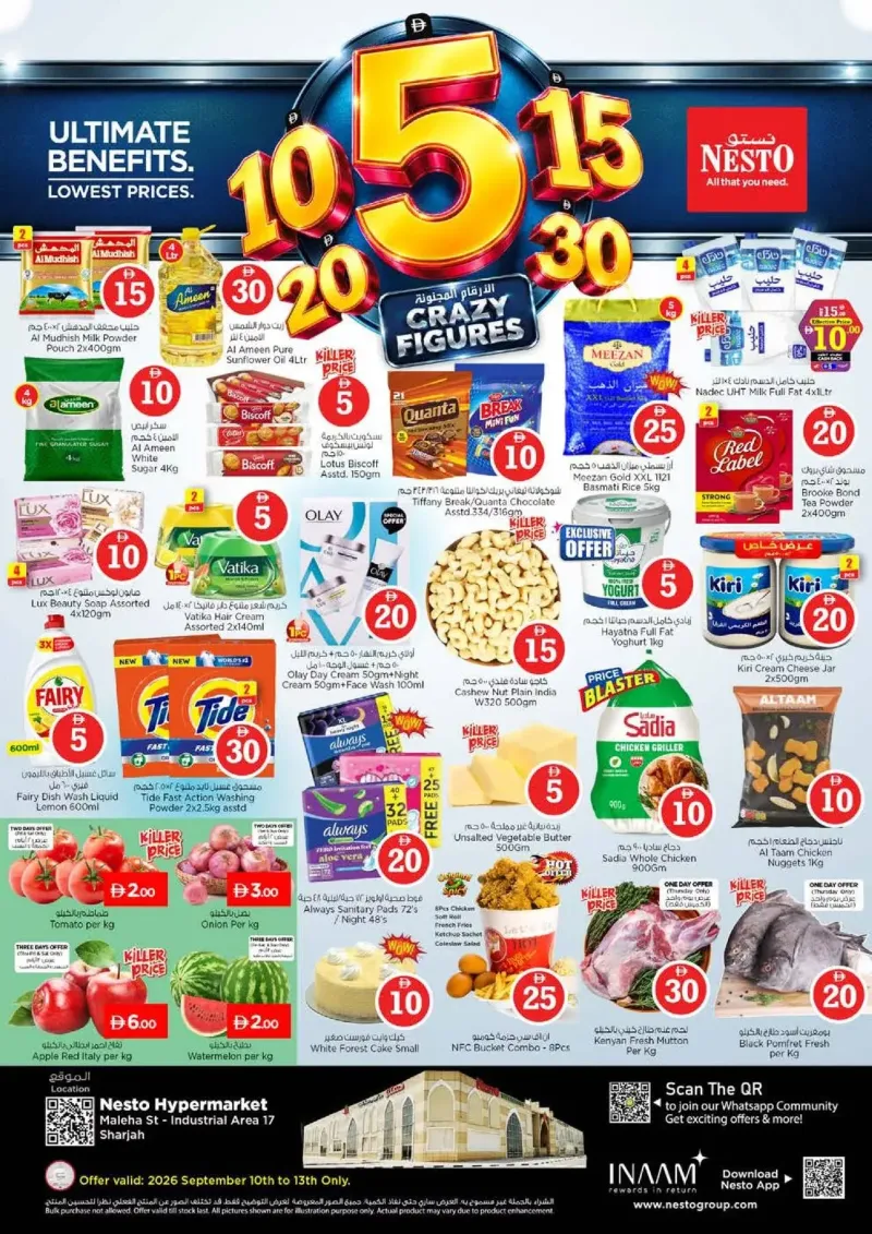 Nesto weekly ad Sep 9 – Sep 13, 2026 – page 1