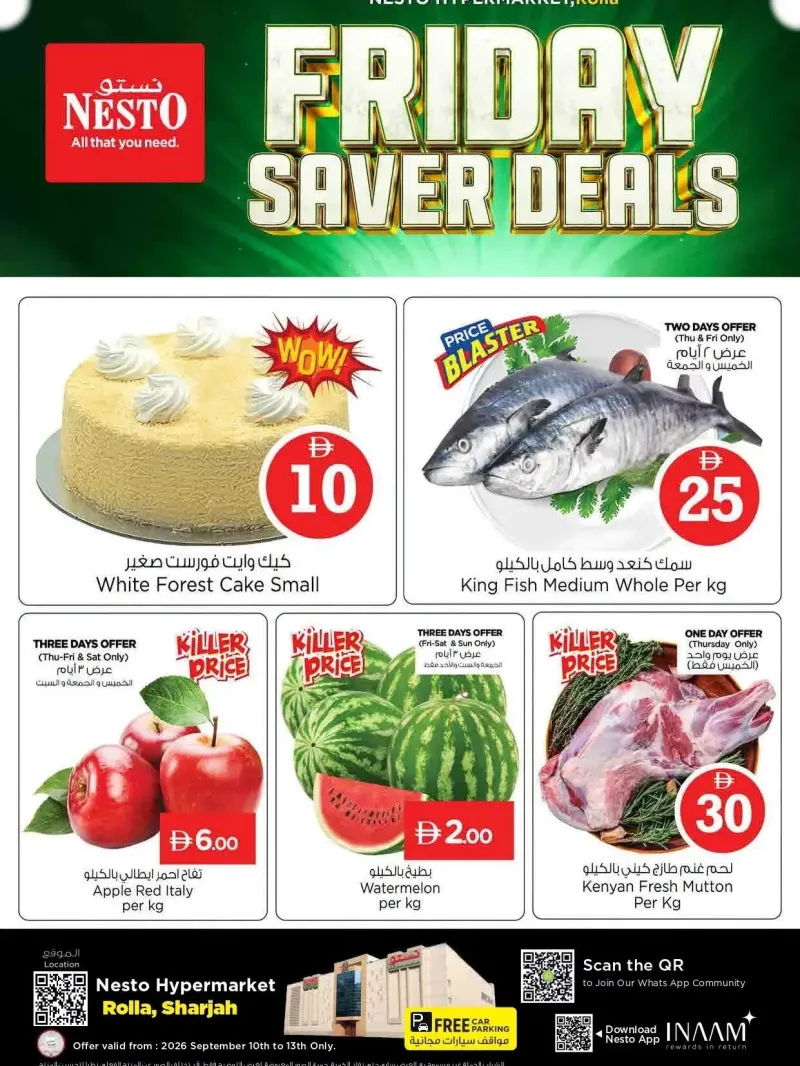 Nesto weekly ad Sep 10 – Sep 11, 2026 – page 1
