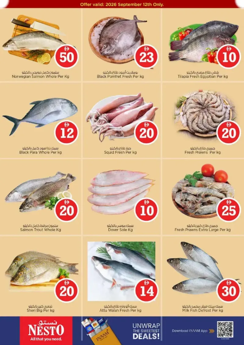 Nesto weekly ad Sep 11 – Sep 12, 2026 – page 1
